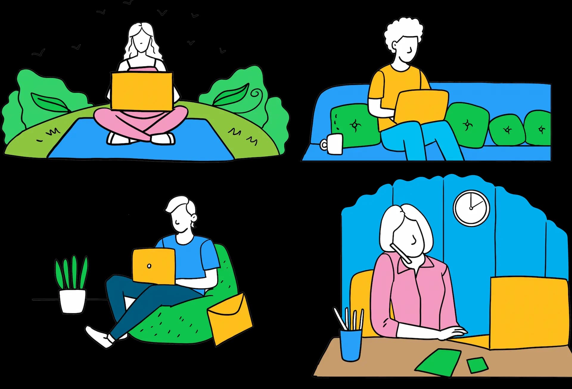 collectif illustration