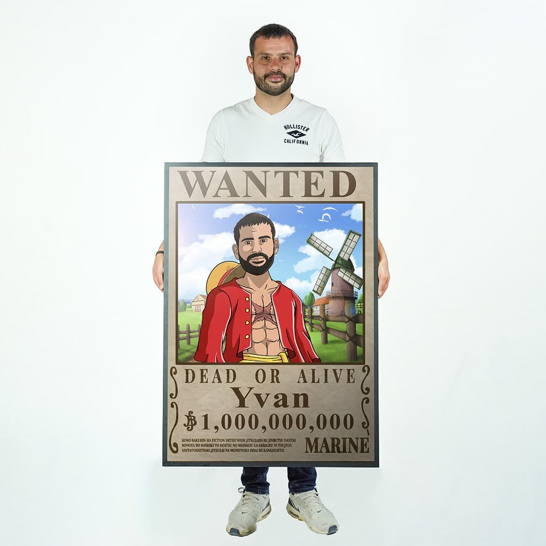 One Piece poster made by cartoonely