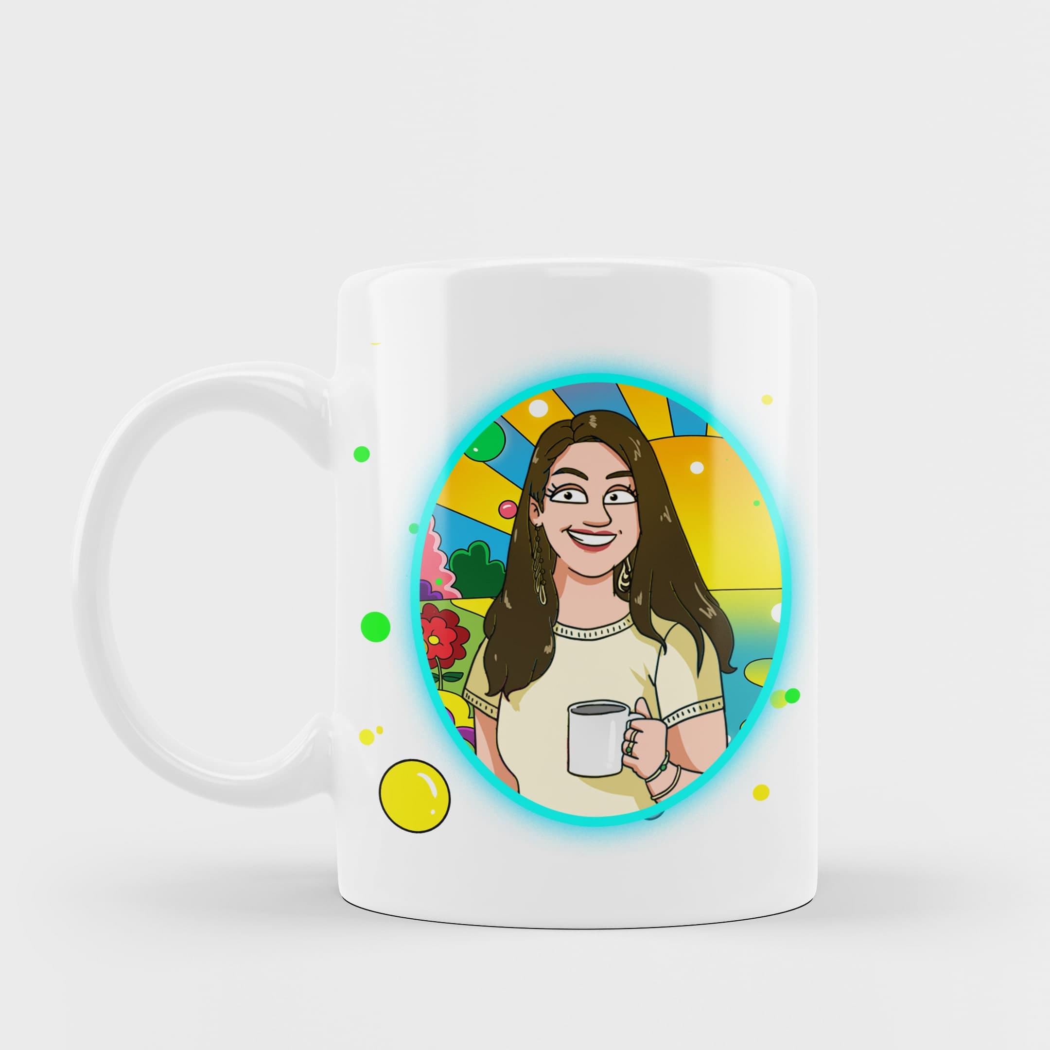 Mug cartoon made by cartoonely