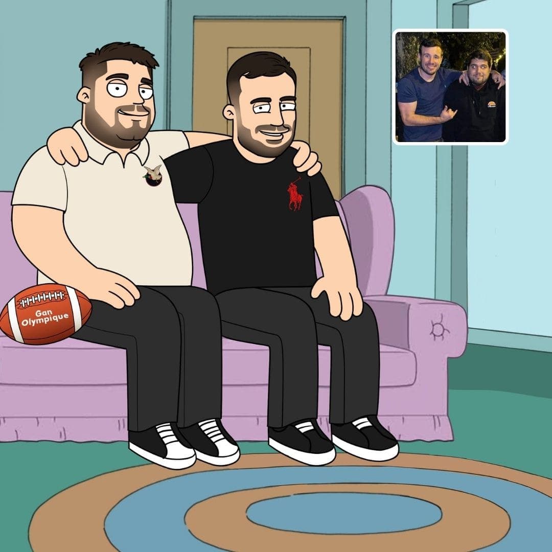 family guy portrait made by cartoonely