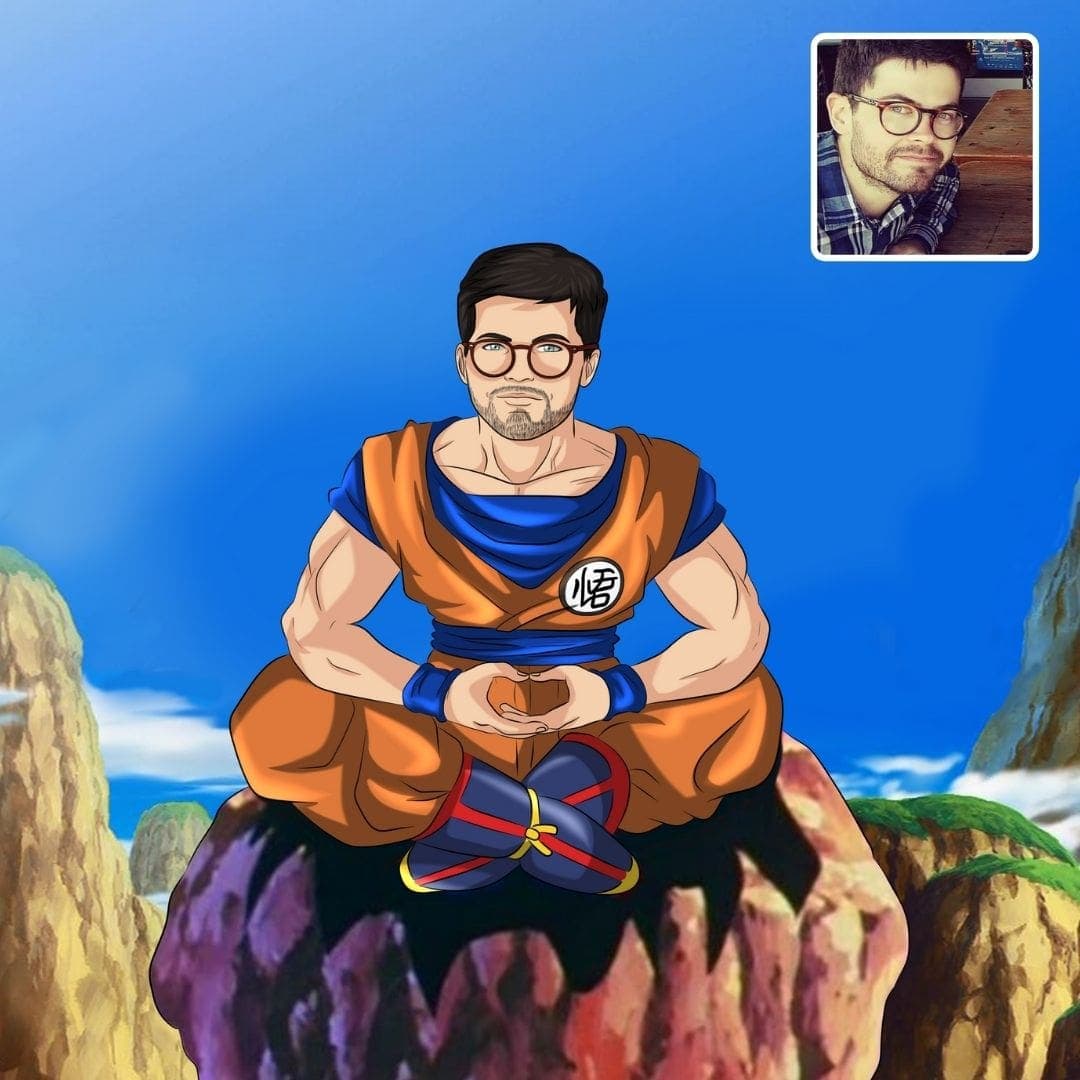 Dragon ball z gift idea by Cartoonely