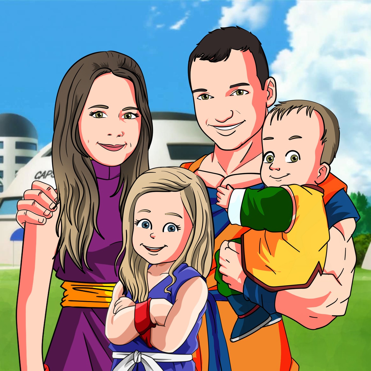 Cartoon Style Portraits